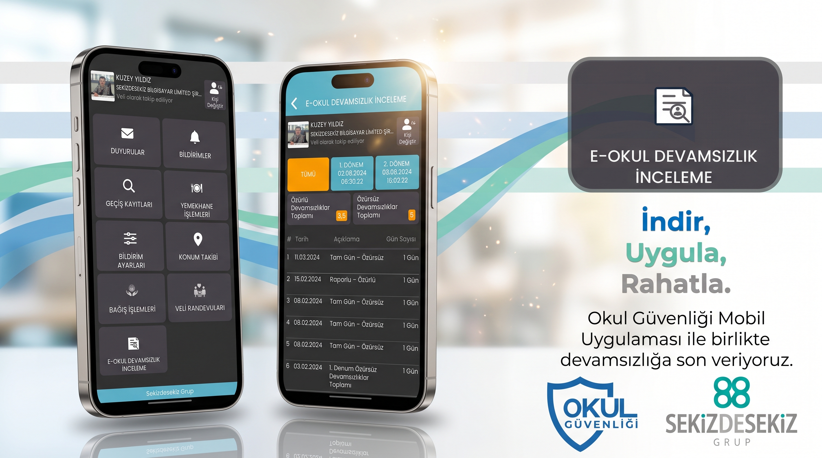 Okul turnike sistemi mobil uygulamamızı biliyor musunuz? Ayrıntılar için tıklayın.