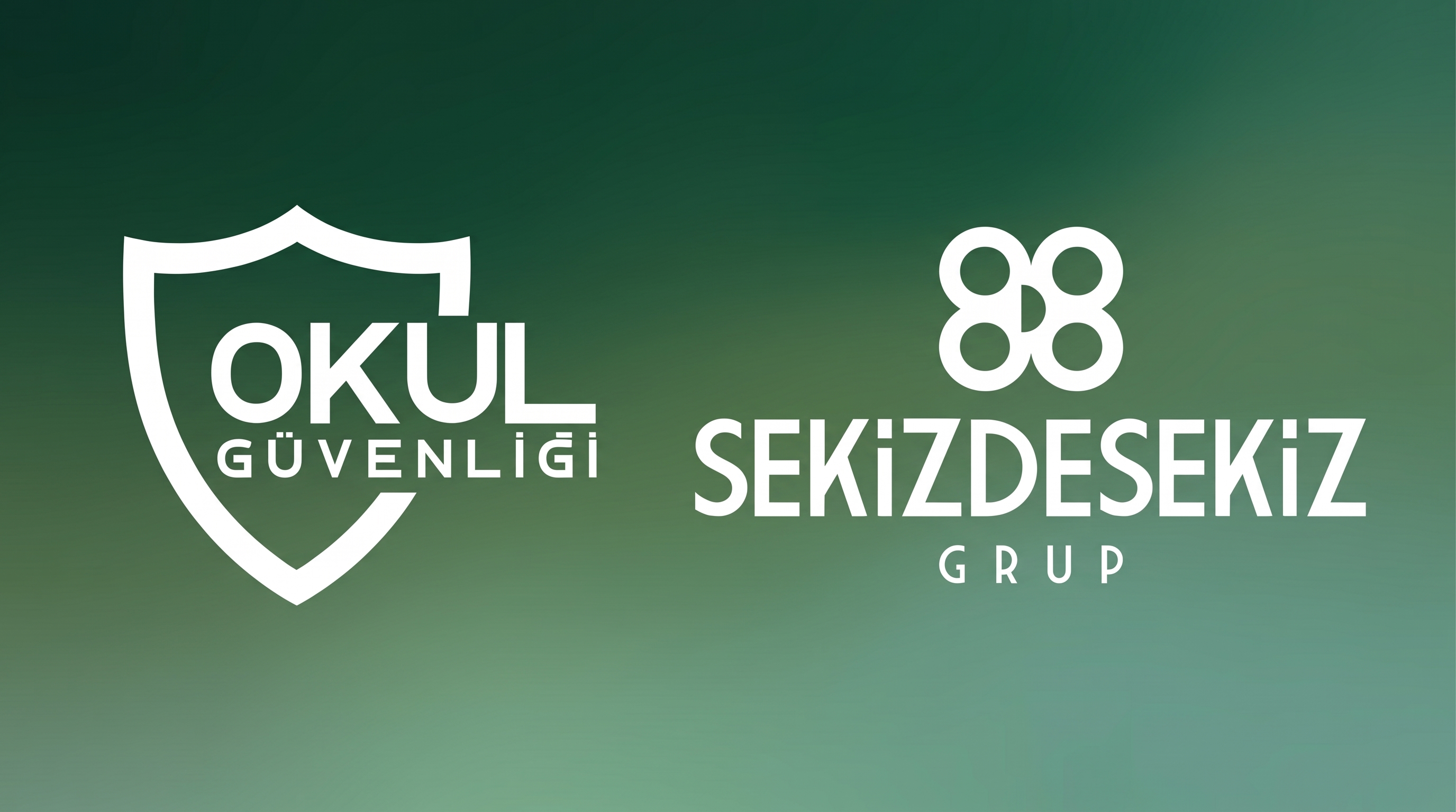 Okul Güvenliği ve Sekizdesekiz Grup Logoları